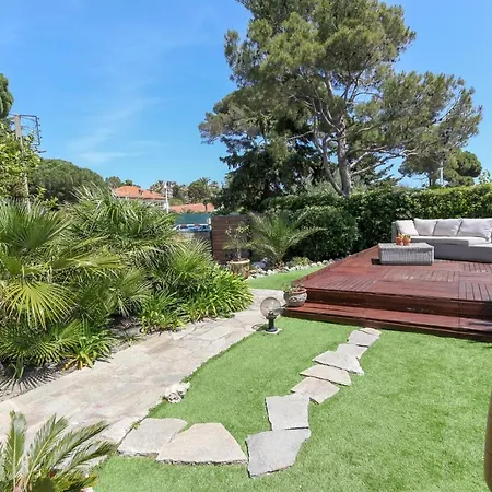 Superb 3br With Ac Sea View Parking And Garden - Benakey Apartment Cannes