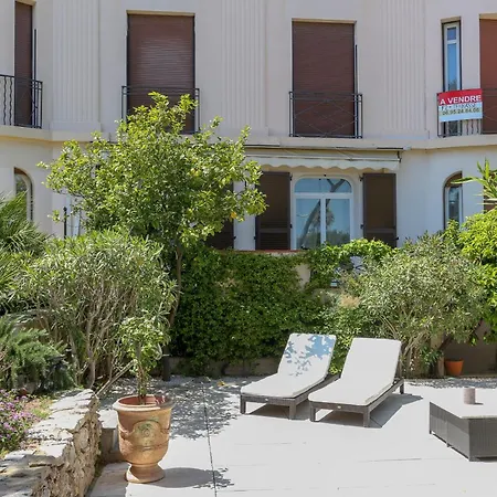 公寓 Superb 3br With Ac Sea View Private Garden Parking- Benakey 戛纳