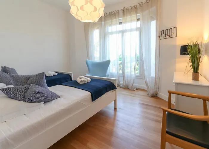 Superb 3br With Ac Sea View Parking And Garden - Benakey Apartamento Cannes