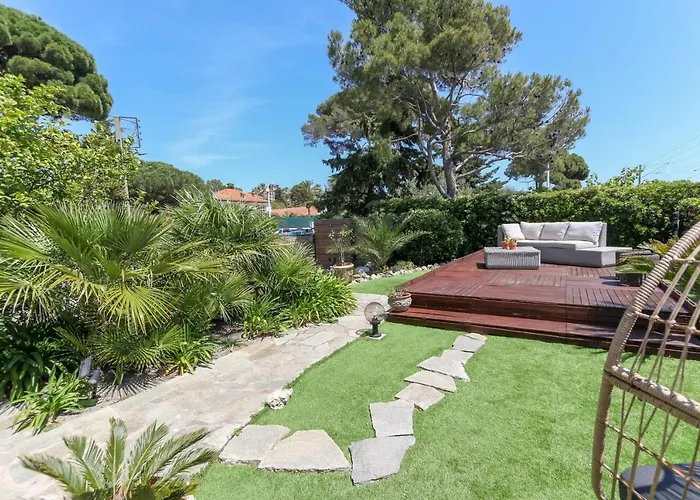 Superb 3br With Ac Sea View Parking And Garden - Benakey Apartamento Cannes