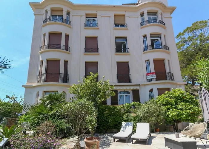 Superb 3br With Ac Sea View Parking And Garden - Benakey * Cannes