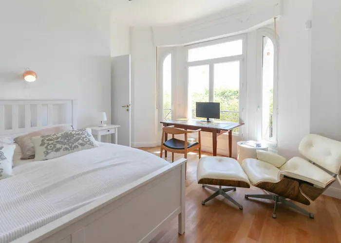 Superb 3br With Ac Sea View Parking And Garden - Benakey * Cannes